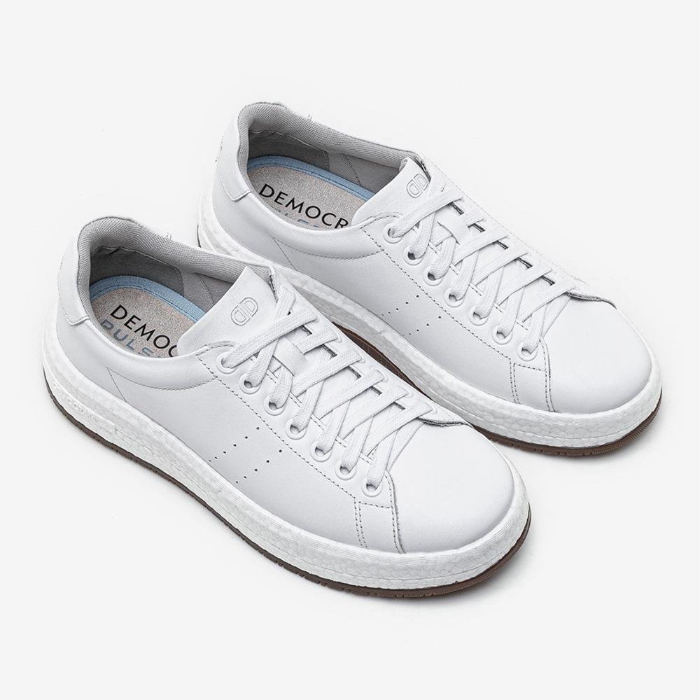 SAPATENIS DEMOCRATA DRAKE PULSE REF 618101 FEMININO Branco 2