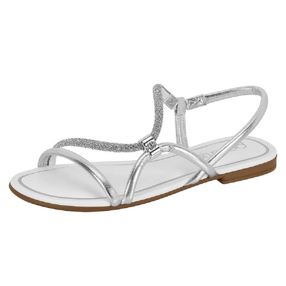 SANDALIA BEIRA RIO REF 8552.103.27087 FEMININO Prata 2