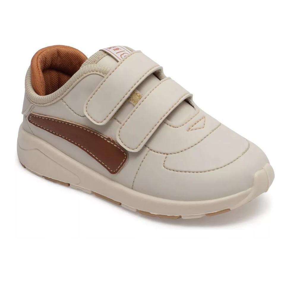 TENIS PIMPOLHO SPORT JOGGING FASE 2 REF 0028967C MENINO Branco Off 3