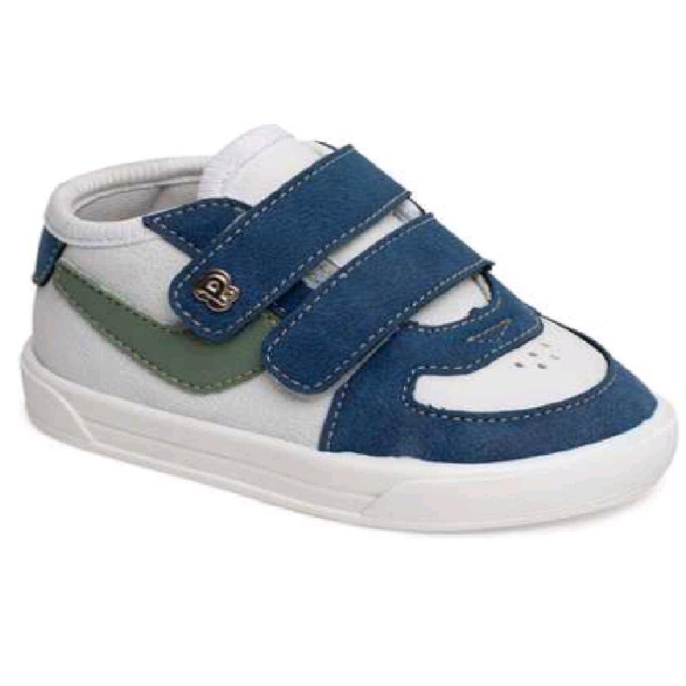 TENIS PIMPOLHO STREET URBAN COLORS F-2 REF 0120114C MENINO Branco/Azul 3