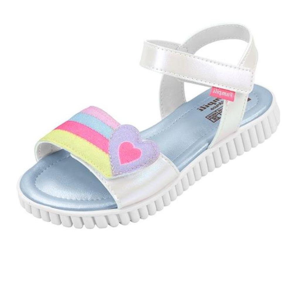 SANDALIA PAMPILI CANDY MENINA Branco 2