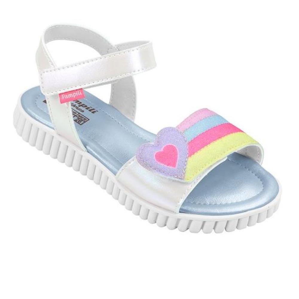 SANDALIA PAMPILI CANDY MENINA Branco 3