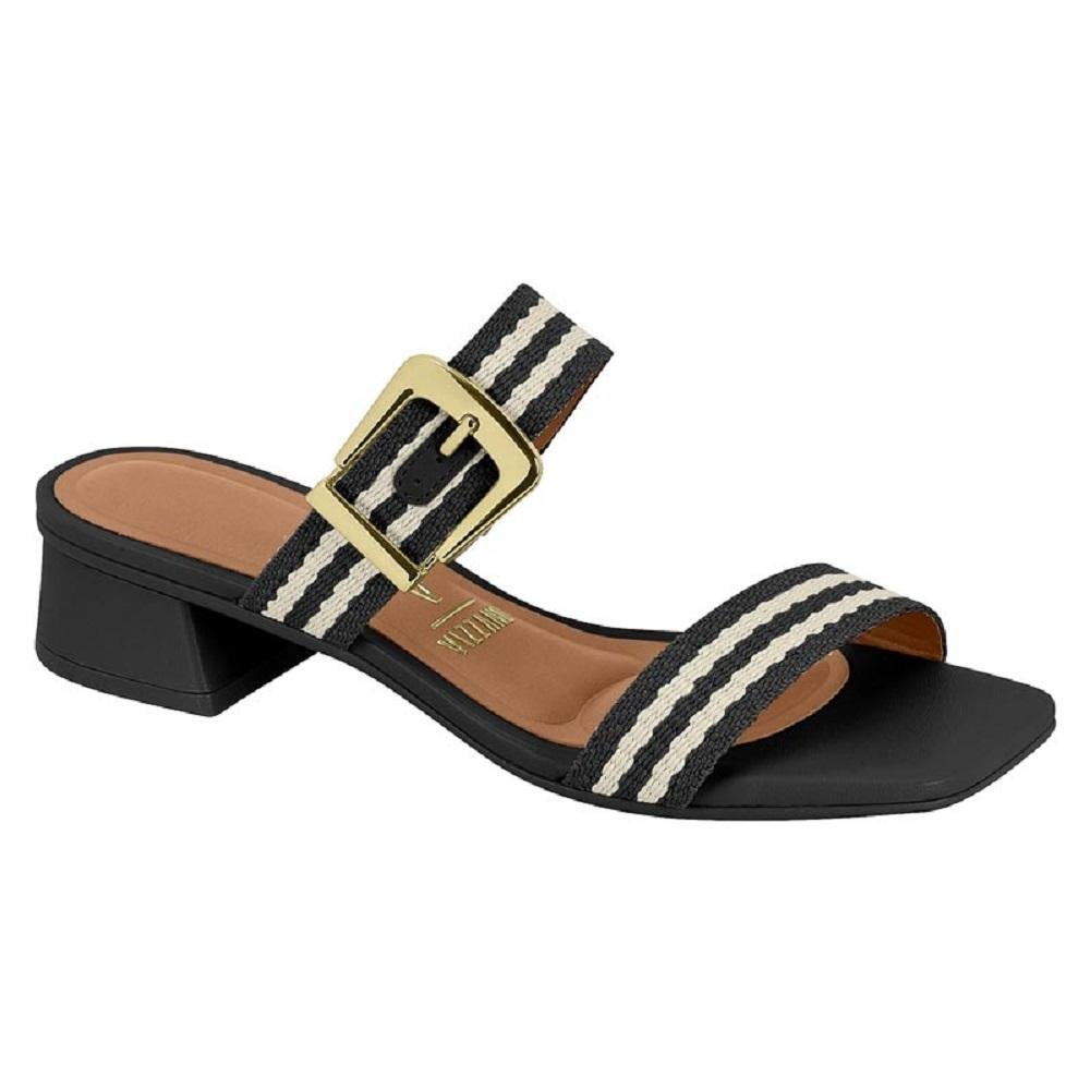 SANDALIA VIZZANO SALTO BLOCO REF 6454.130.7663 FEMININO Preto 3