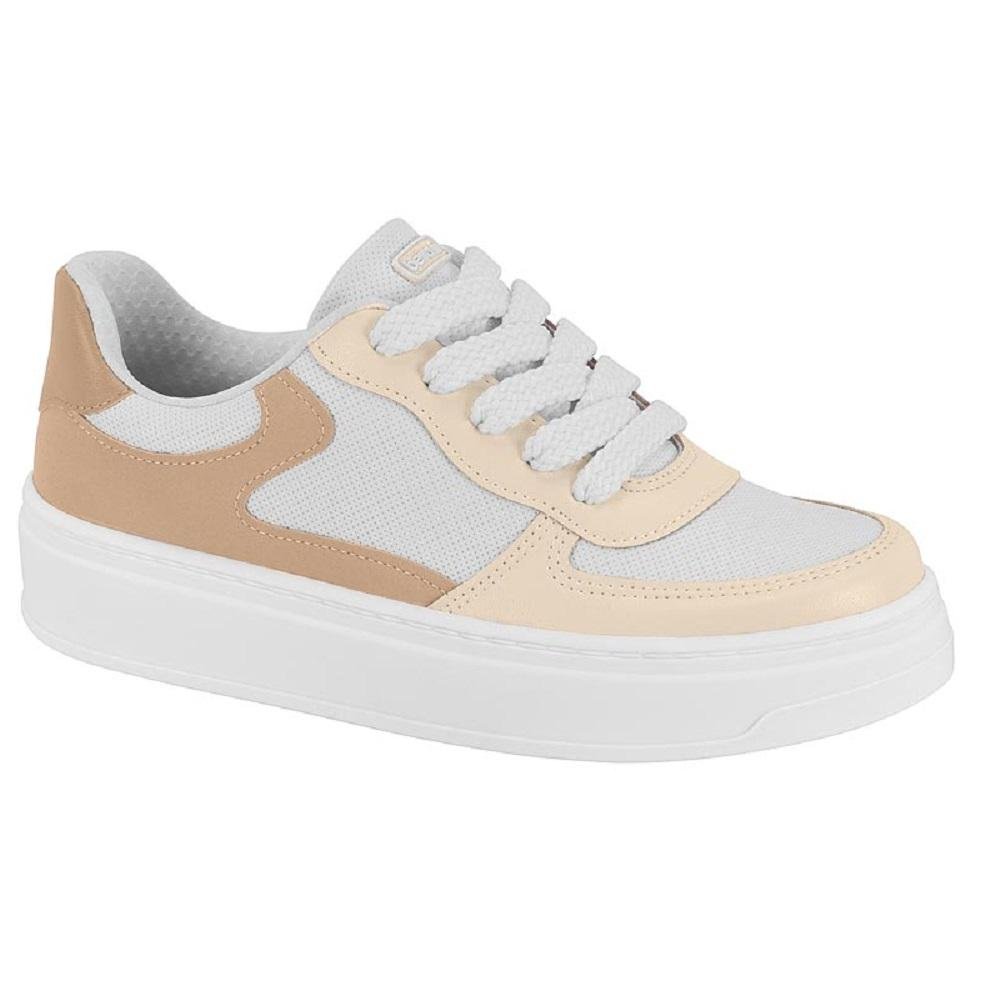 TENIS BEIRA RIO CASUAL REF 4305.112.29921 FEMININO Branco/Bege 1