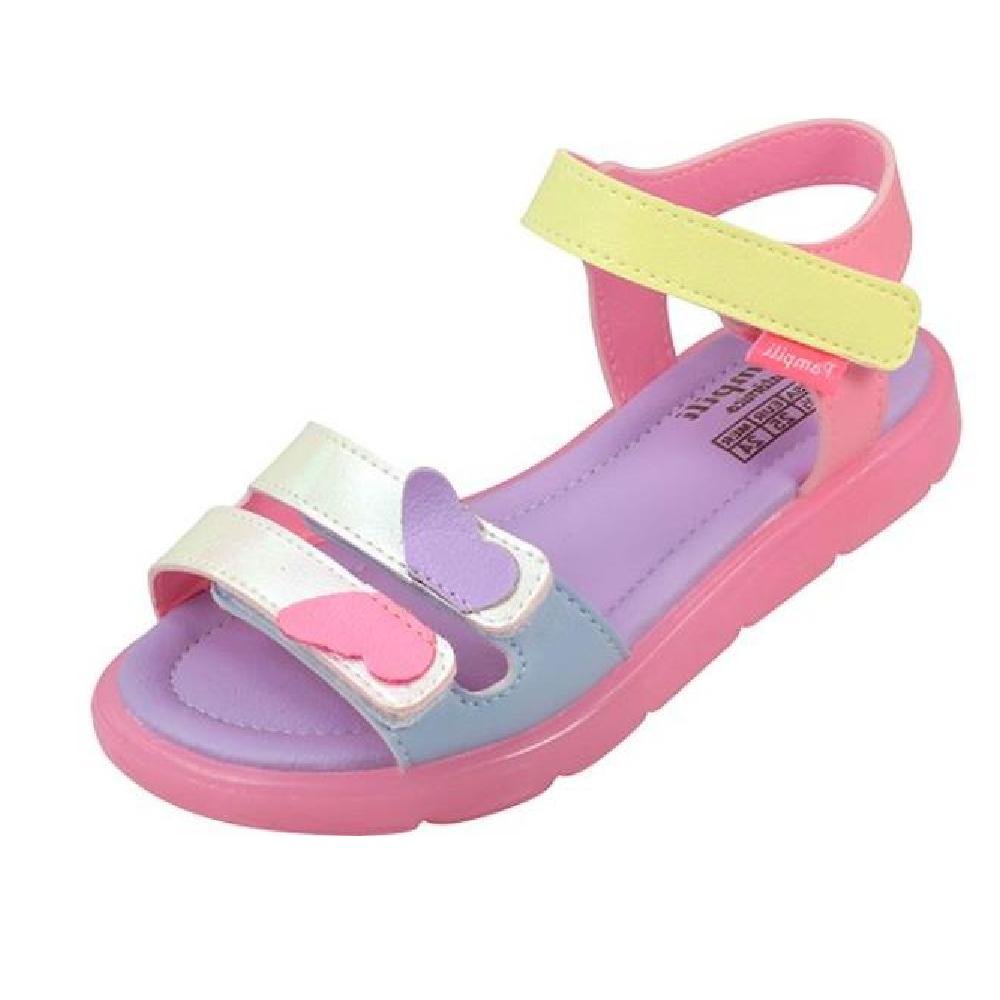 SANDALIA PAMPILI LULLI LED MENINA Roxo/Rosa 2