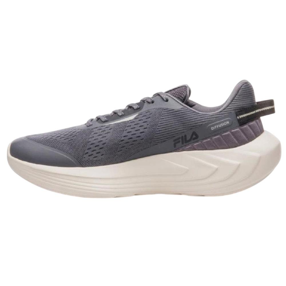 TENIS FILA DIFFUSION MASCULINO Grafite/Preto 4