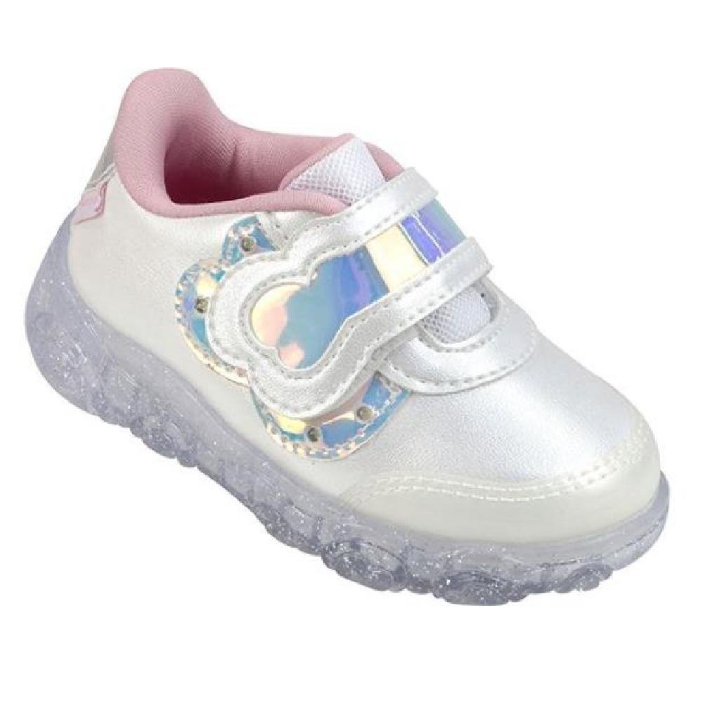 TENIS PAMPILI LIZ LUZ REF 682.073 MENINA Branco 3