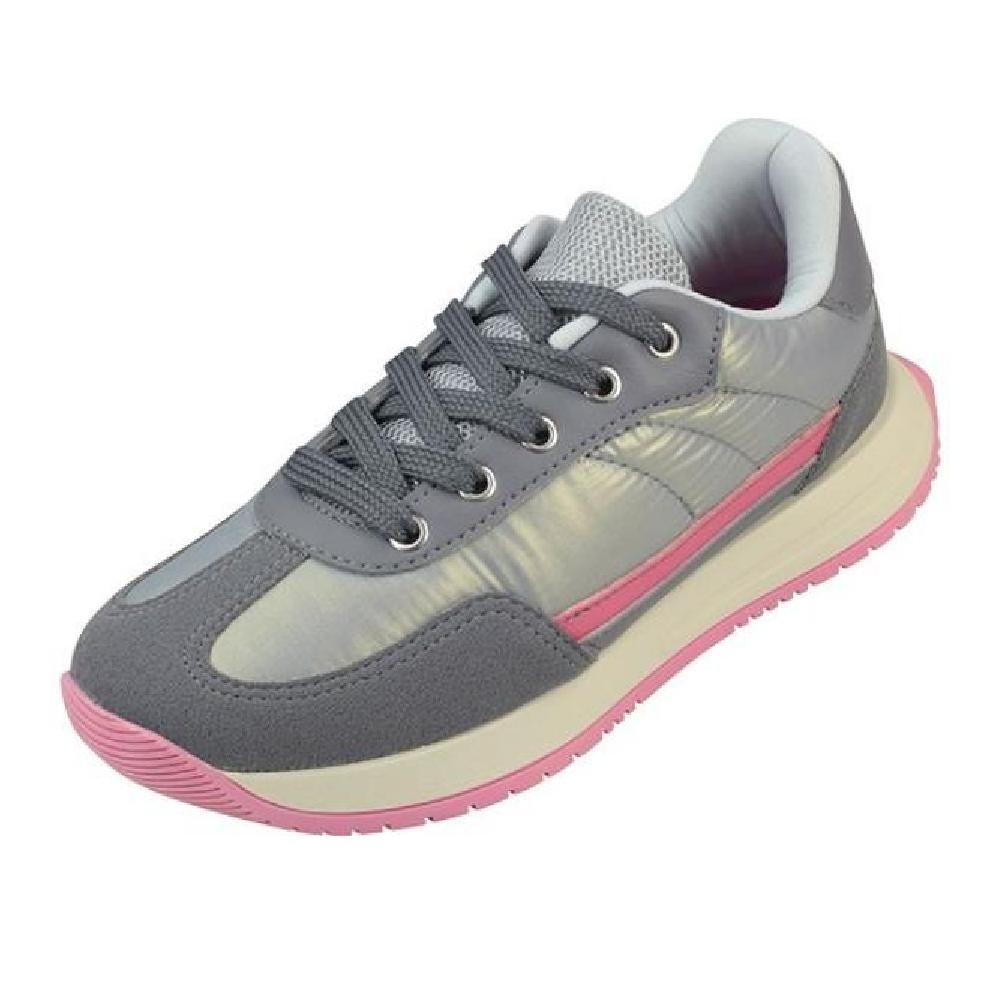 TENIS PAMPILI ZEAL COMFY REF 576.011 MENINA Cinza 4