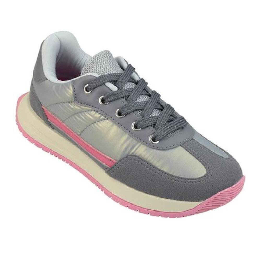 TENIS PAMPILI ZEAL COMFY REF 576.011 MENINA Cinza 3
