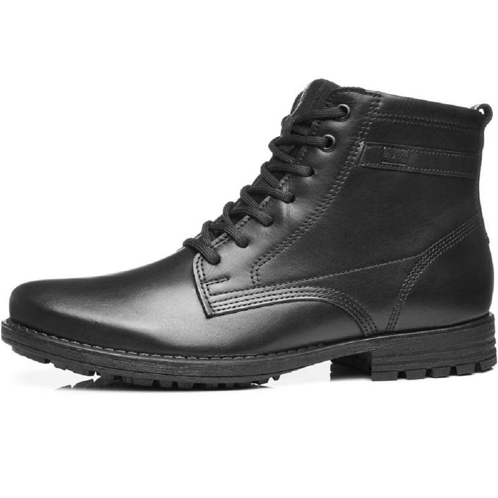 BOTA PEGADA EM COURO REF 180732 MASCULINO Preto 4