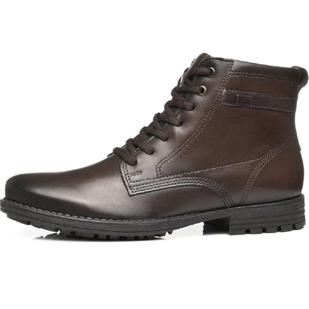 BOTA PEGADA EM COURO REF 180732 MASCULINO Marrom 2