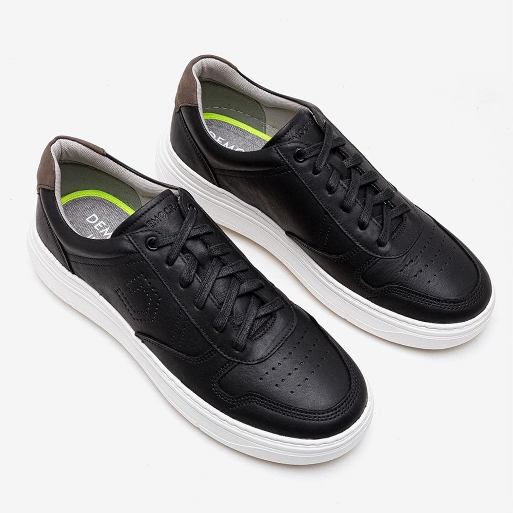 SAPATENIS DEMOCRATA DENIM JOE ULTRA LIGHT REF 526103 MASCULINO Preto 2