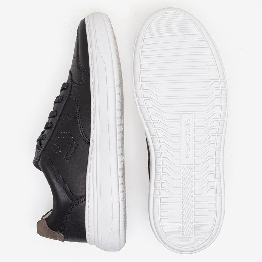 SAPATENIS DEMOCRATA DENIM JOE ULTRA LIGHT REF 526103 MASCULINO Preto 4