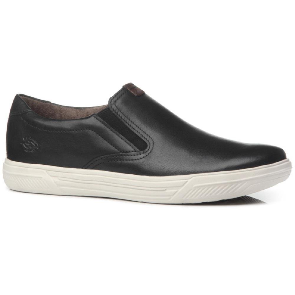 SAPATENIS PEGADA REF 510402 MASCULINO Preto/Marrom 3