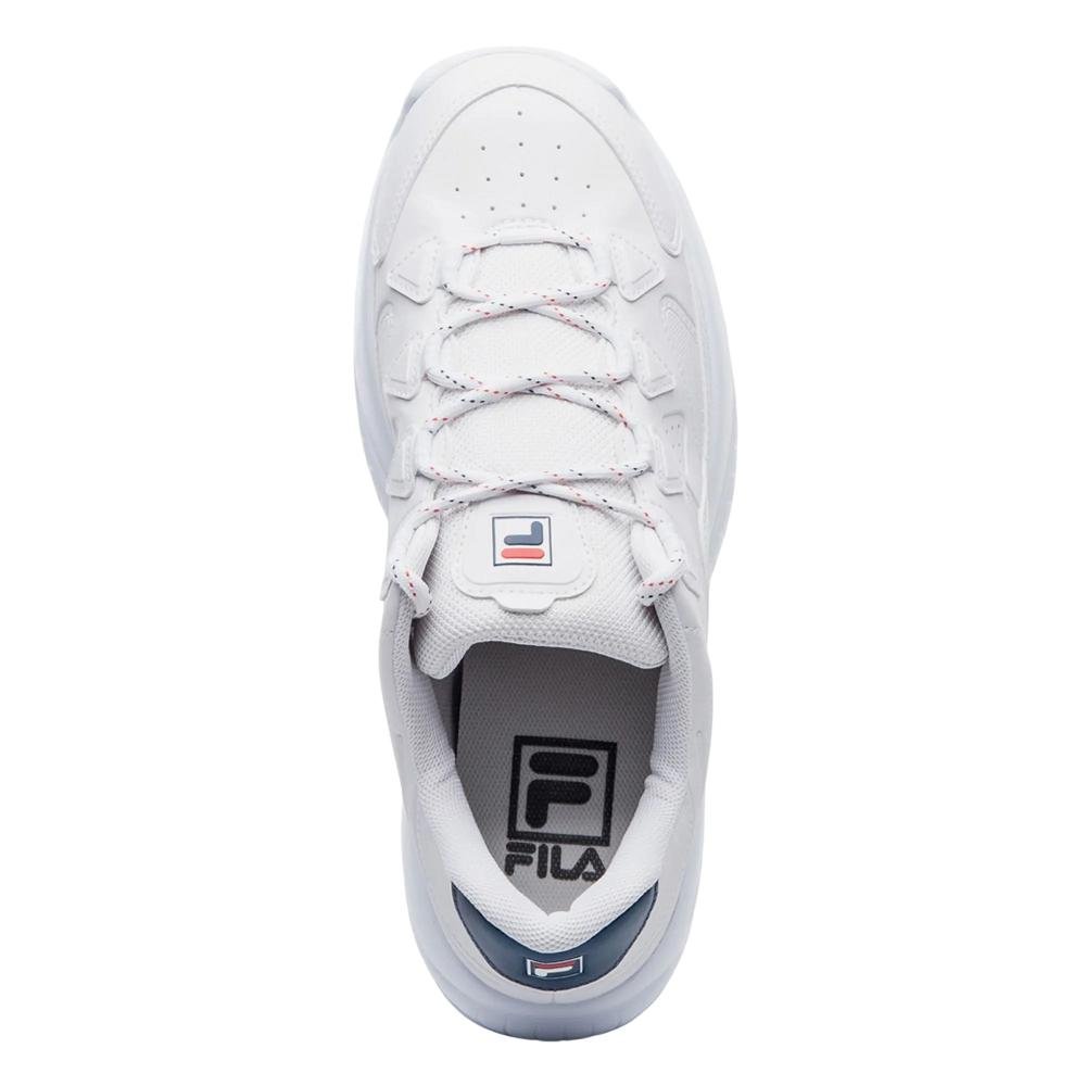 TENIS FILA EVOLUX FEMININO Branco/Marinho 4
