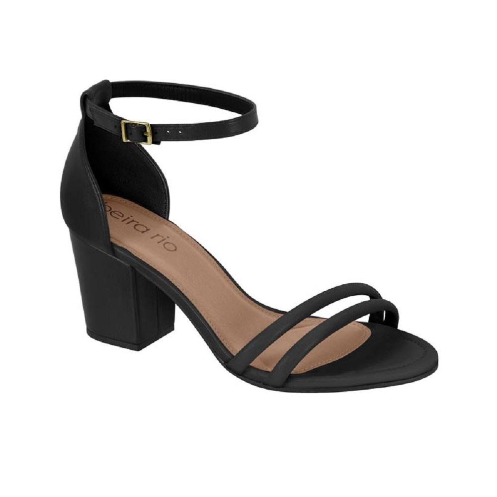 SANDALIA BEIRA RIO SALTO BLOCO REF 8280.688.23727 FEMININO Preto 4