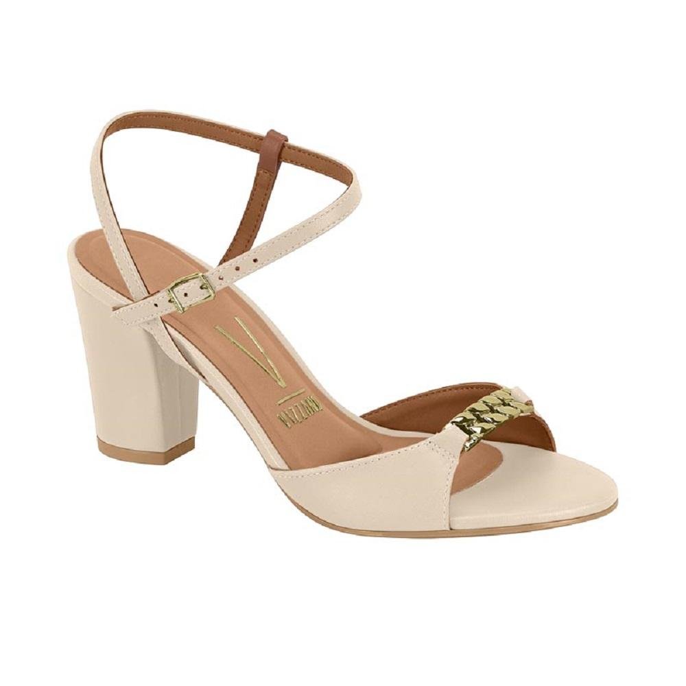 SANDALIA VIZZANO CASUAL REF 6262.1031.7286 FEMININO Creme 3