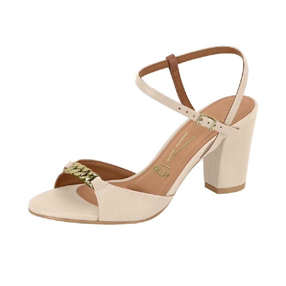 SANDALIA VIZZANO CASUAL REF 6262.1031.7286 FEMININO Creme 4