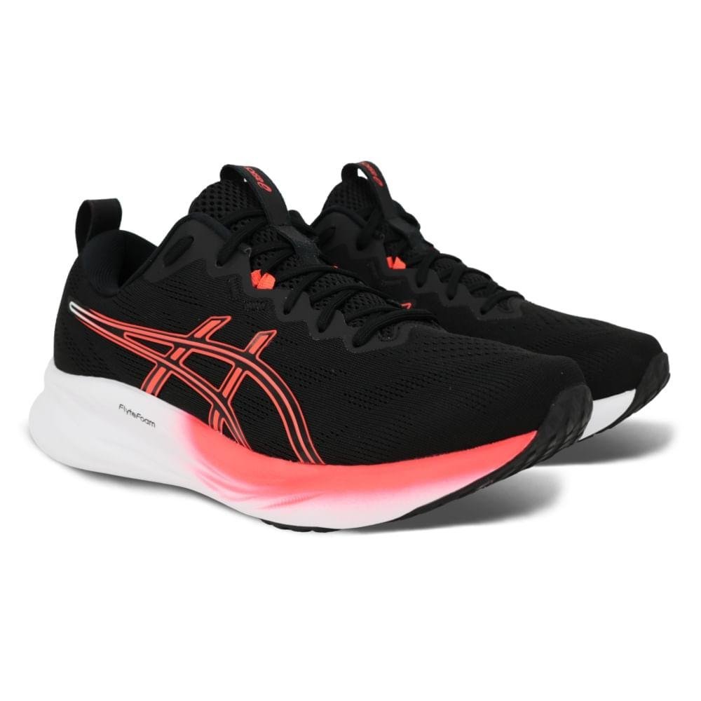 TENIS ASICS GEL-PULSE 16 SE MASCULINO Preto/Vermelho 3
