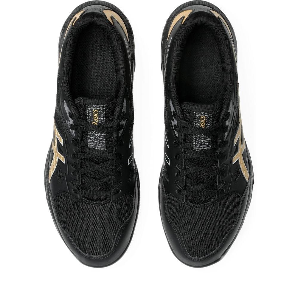 TENIS ASICS GEL-ROCKET 11 MASCULINO Preto/Bege 4