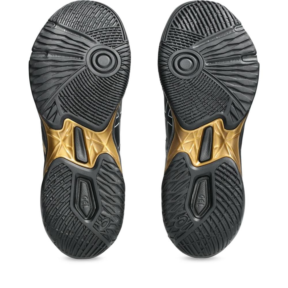 TENIS ASICS GEL-ROCKET 11 MASCULINO Preto/Bege 5