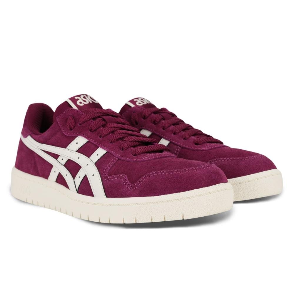 TENIS ASICS JAPAN S CAMURCA FEMININO Bege/Vermelho 3