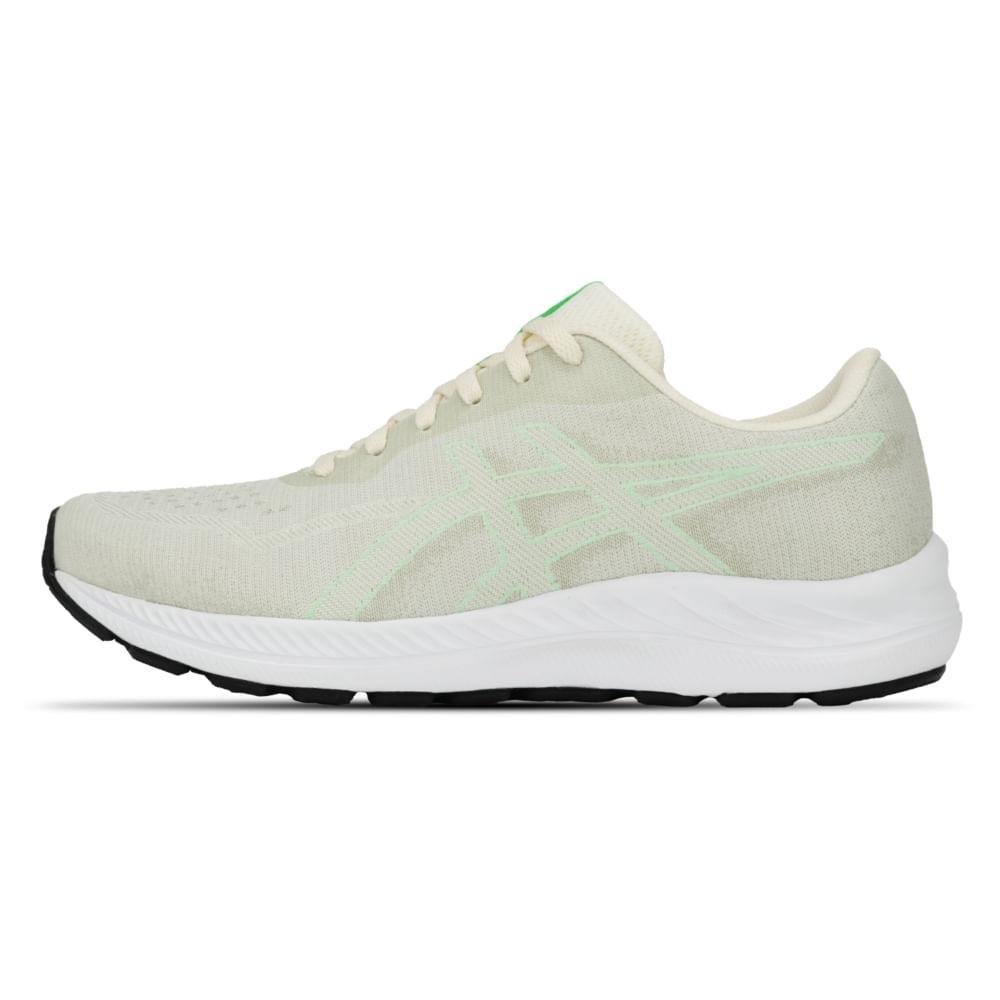TENIS ASICS UGOKI FEMININO Bege/Verde 2