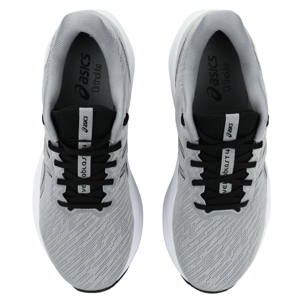TENIS ASICS VERSABLAST 4 MASCULINO Cinza/Preto 4