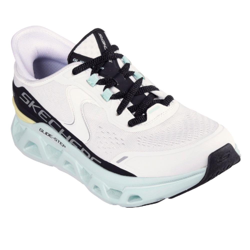 TENIS SKECHERS GLIDE-STEP ALTUS FEMININO Branco/Azul 3