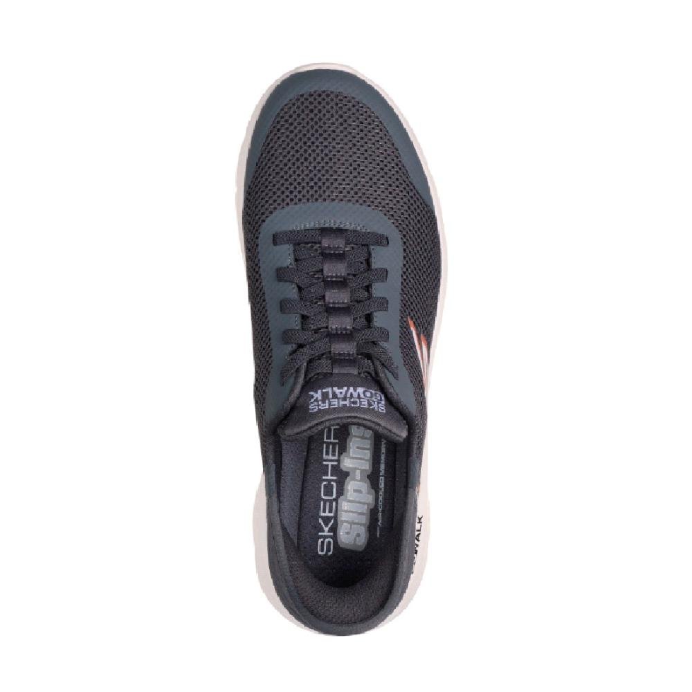 TENIS SKECHERS GO WALK FLEX - HANDS UP MASCULINO Grafite 4