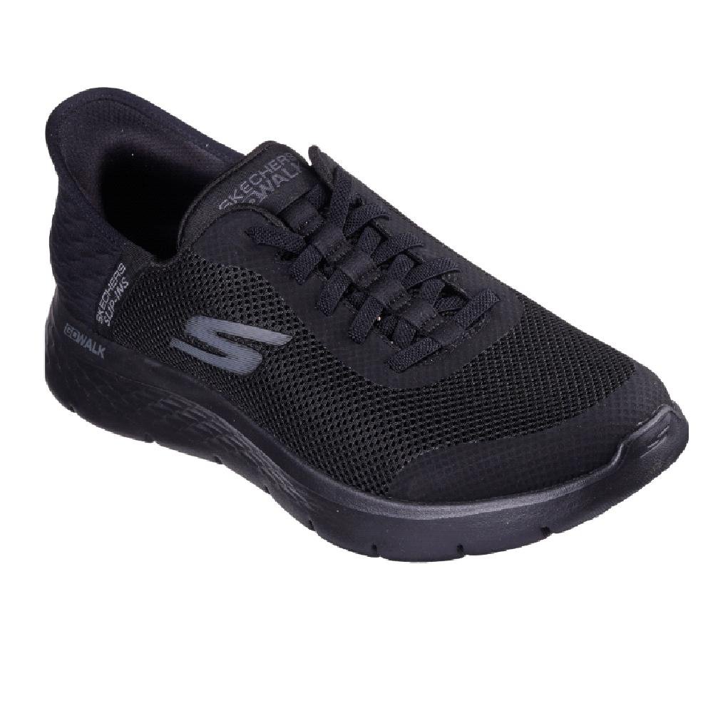TENIS SKECHERS GO WALK FLEX HANDS UP REF 216324 MASCULINO Preto 1