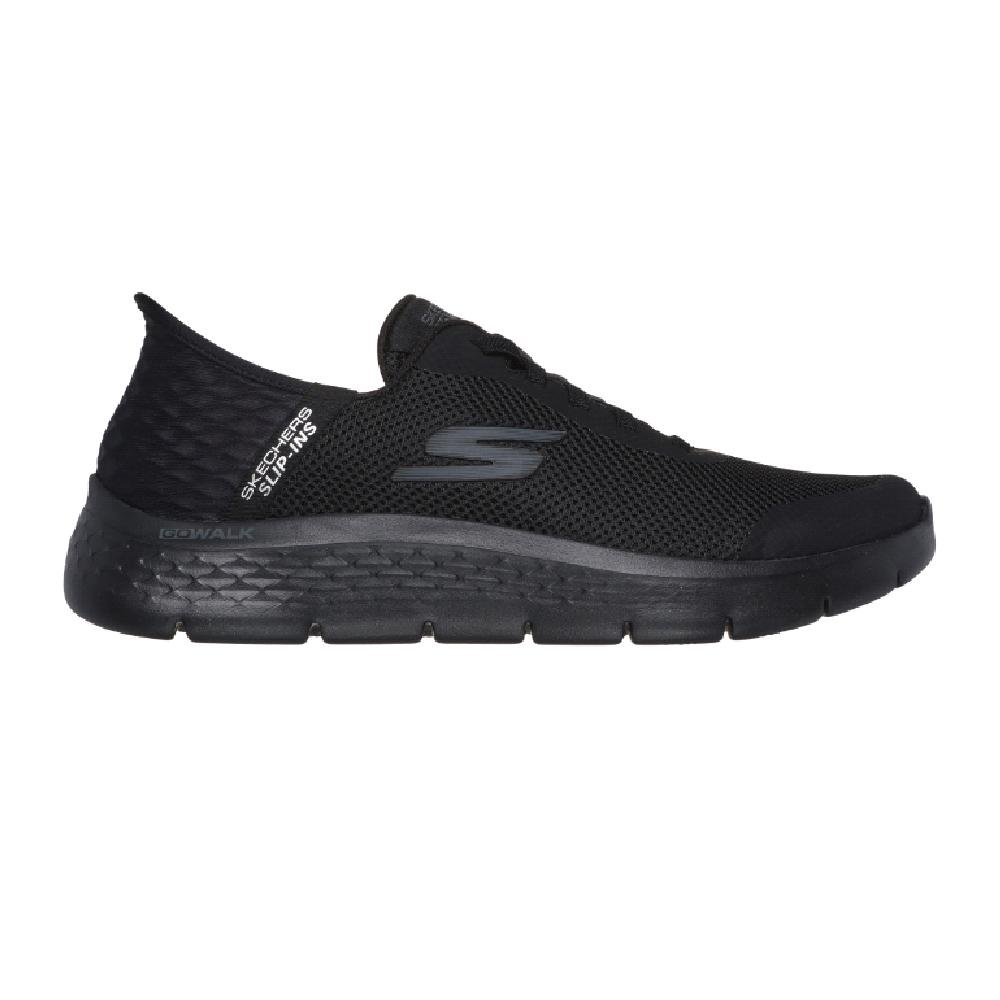 TENIS SKECHERS GO WALK FLEX HANDS UP REF 216324 MASCULINO Preto 2