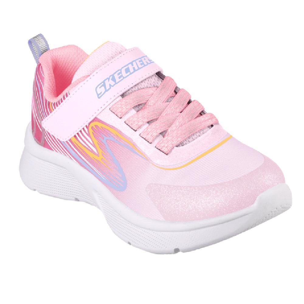 TENIS SKECHERS MICROSPEC MENINA Rosa 3