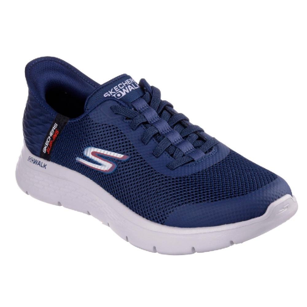 TENIS SKECHERS GO WALK FLEX - HANDS UP MASCULINO Marinho 3