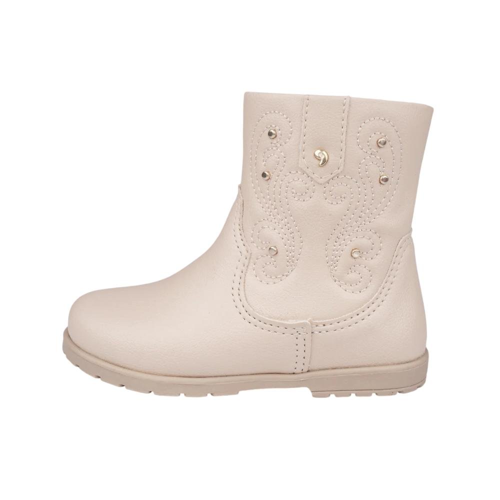 BOTA PAMPILI RUBI WESTERN REF 141.087 MENINA Creme 2
