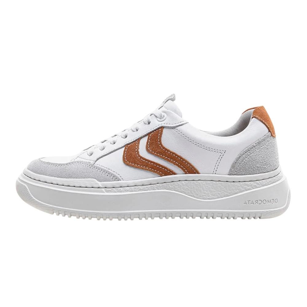 SAPATENIS DEMOCRATA ELA BLOCK REF 616102 FEMININO Branco 2