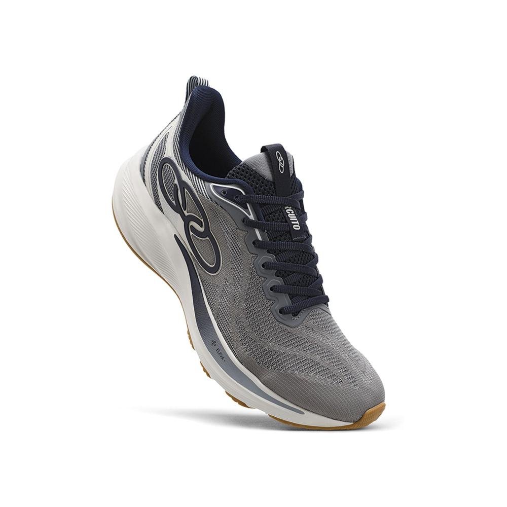 TENIS OLYMPIKUS CIRCUITO MASCULINO Cinza Escuro/Azul 3