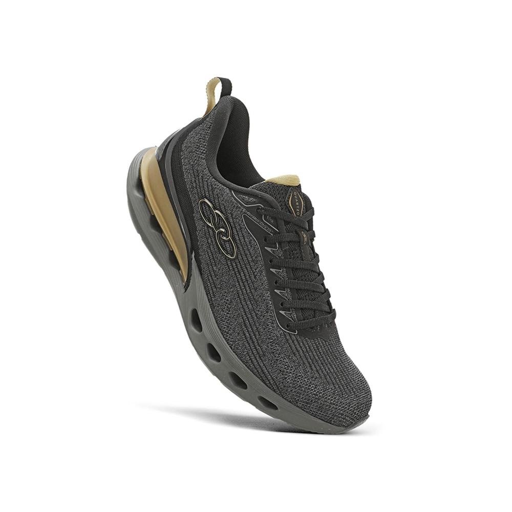 TENIS OLYMPIKUS QUARTZO MASCULINO Cinza/Dourado 3