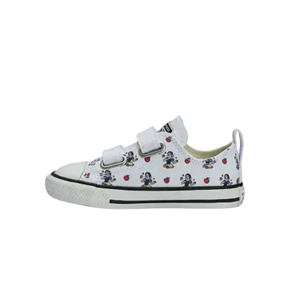 TENIS ALL STAR CHUCK TAYLOR 2V REF CK1373 INFANTIL Branco/Preto 2