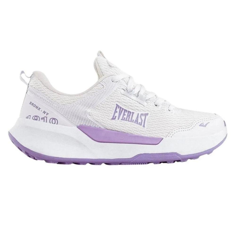 TENIS EVERLAST SOLO FEMININO Branco/Lilás 1