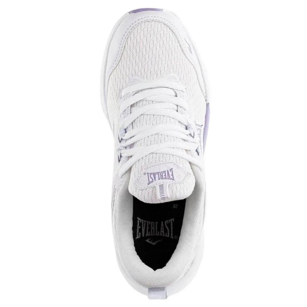 TENIS EVERLAST SOLO FEMININO Branco/Lilás 3