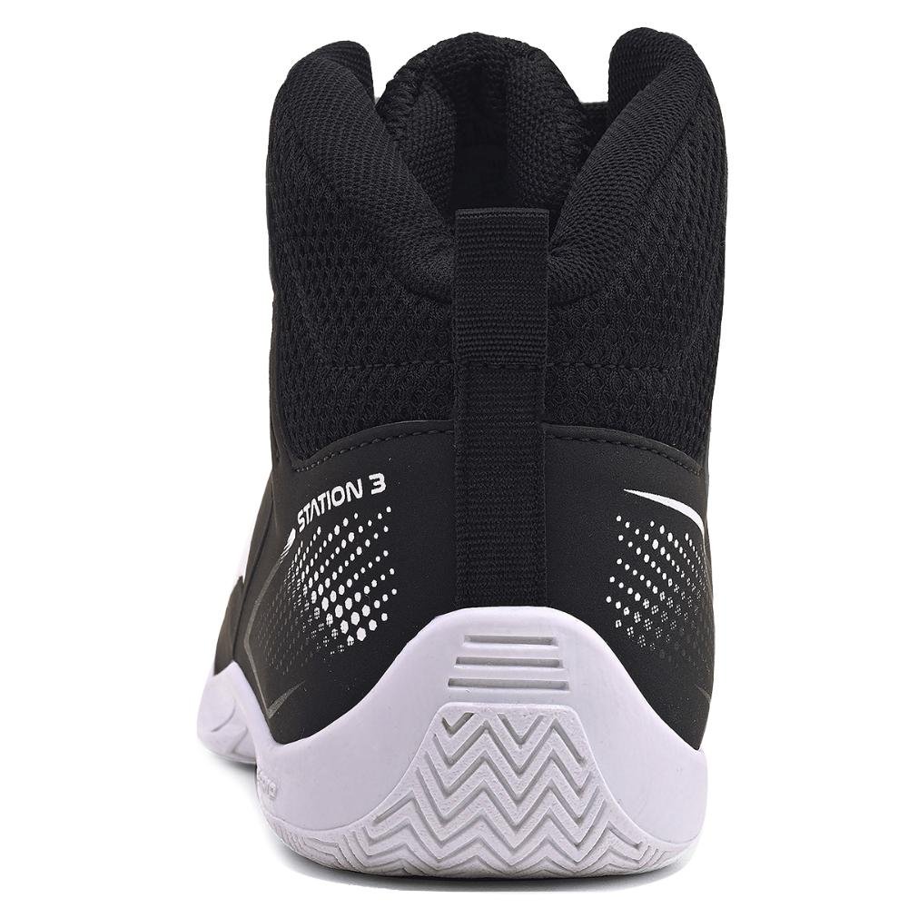 TENIS EVERLAST STATION 3 MASCULINO Preto/Branco 4