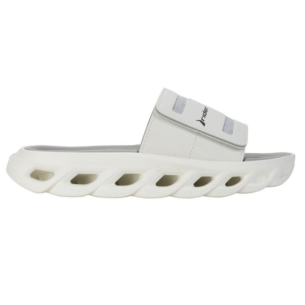 CHINELO RIDER R POWER SLIDE MASCULINO Branco/Cinza 3