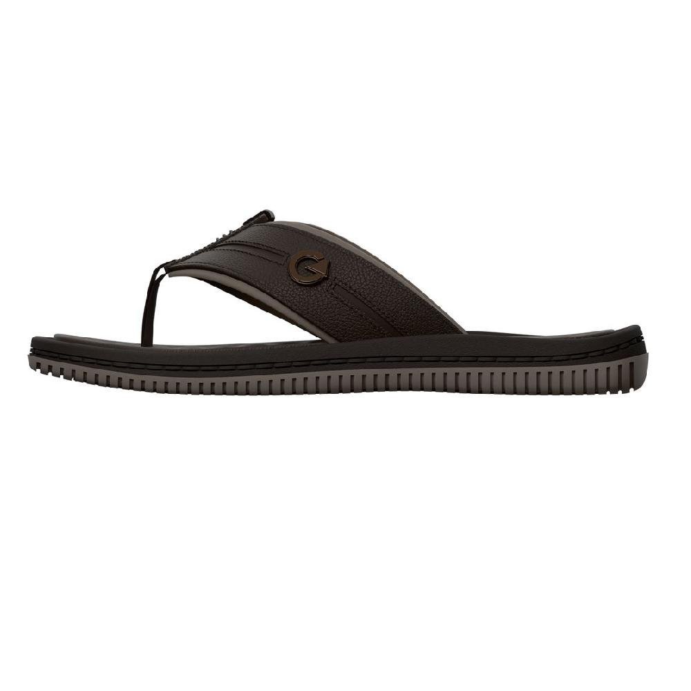 CHINELO CARTAGO FIJI VI DE DEDO REF 12525 MASCULINO Marrom/Bege 2