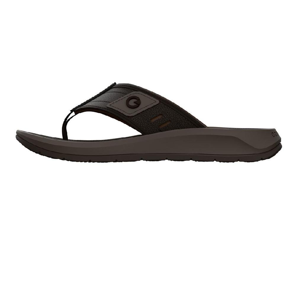 CHINELO CARTAGO SANTORINI DE DEDO MASCULINO Bege/Preto 2