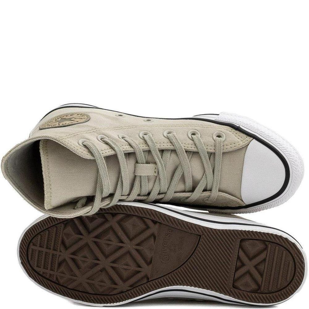 TENIS ALL STAR CHUCK TAYLOR CANO ALTO REF CT1729 UNISSEX Bege/Dourado 5