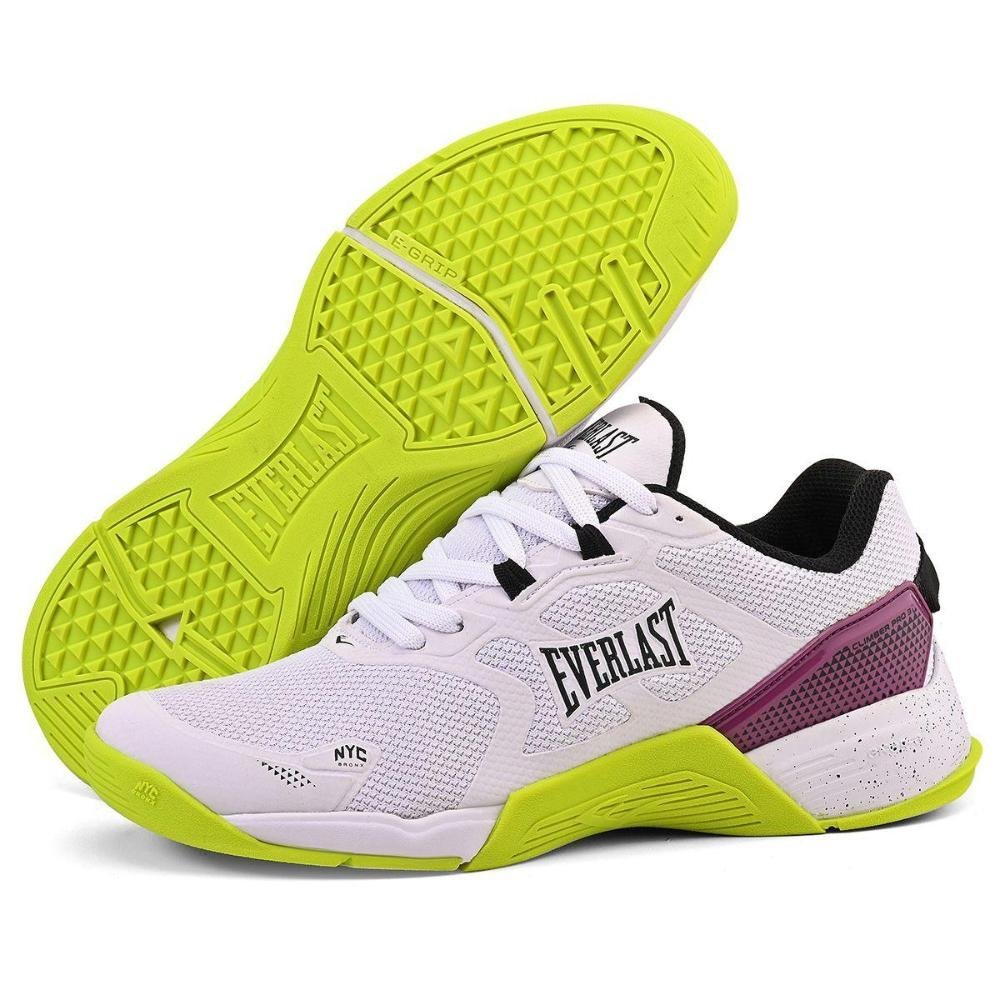 TENIS EVERLAST CLIMBER PRO 3 UNISSEX Branco/Amarelo 4