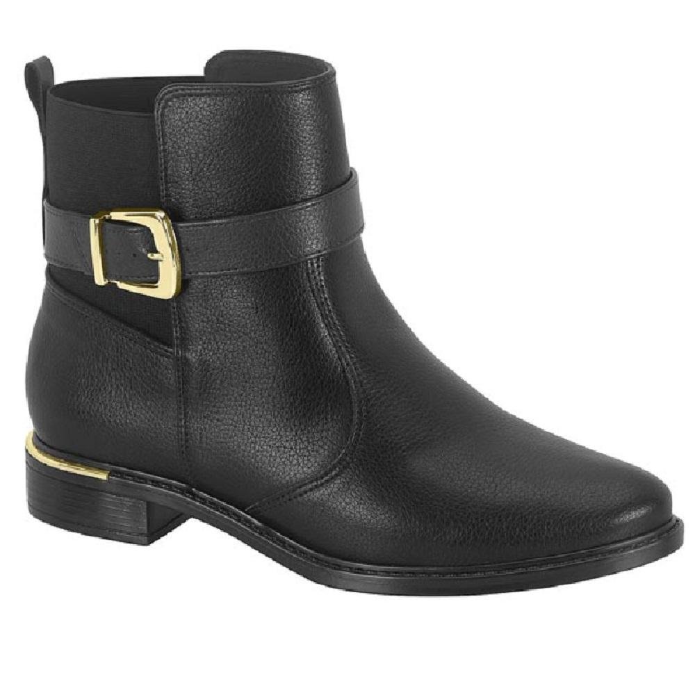BOTA VIZZANO SALTO BLOCO CANO MEDIO REF 3077.121.23664 Preto 3