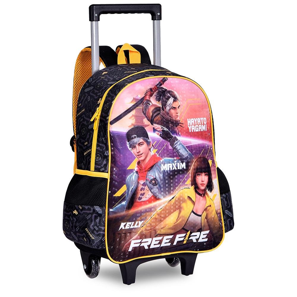 MOCHILA FREE FIRE DE CARRINHO 16 REF FR24092K