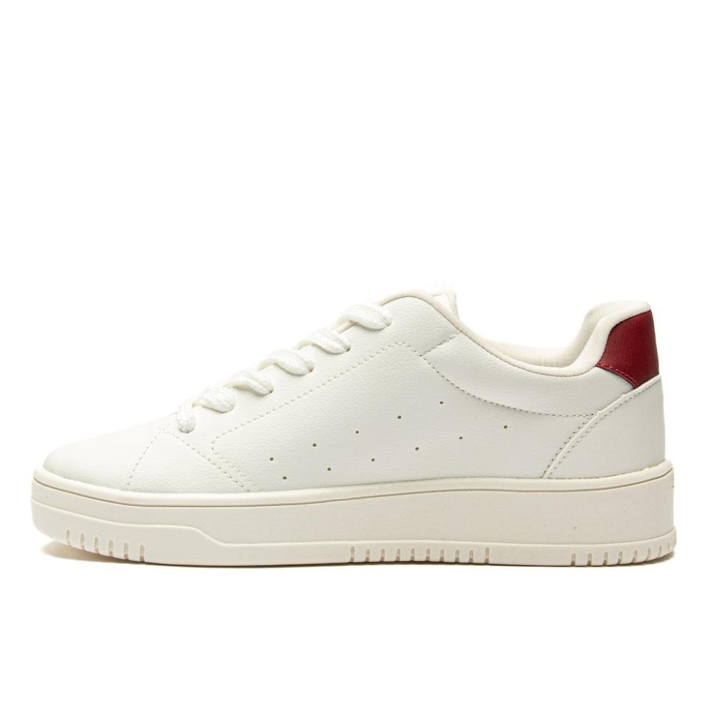 TENIS ECKO ATLANTA REF ECATL-03 FEMININO Branco/Vermelho 2